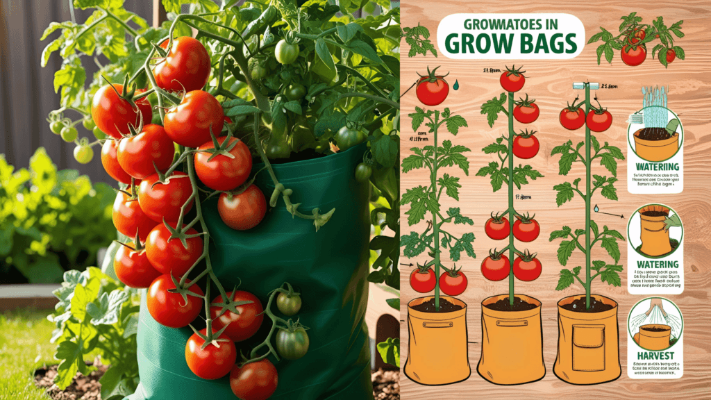Grow Bags Tomatoes