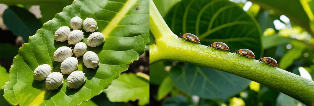 Amrud ke ped ki dekhbhal - Mealybugs jaise keeton ki pehchan.
