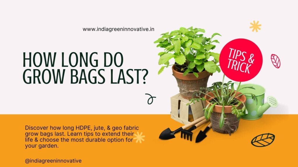 how long do grow bags last?