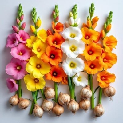 Gladiolus bulbs