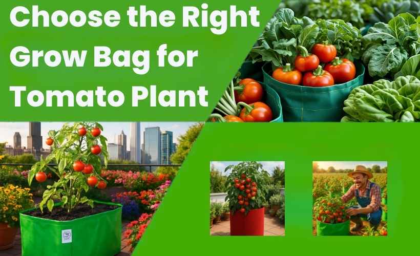 Growing Tomatoes in Grow Bags