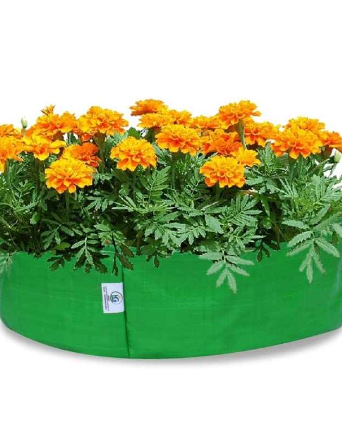 HDPE Grow Bag 24×6 Inch | 240 GSM | UV Protected for Terrace & Kitchen Gardening